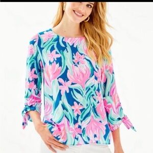 Lilly Pulitzer Langston blouse, small